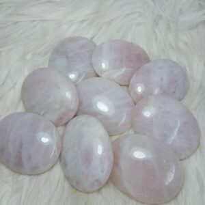 Rose Quartz Palm Stone