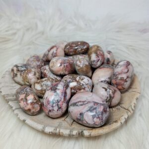 Pink Jasper Tumbled Stone