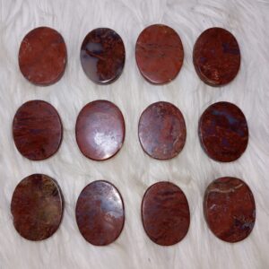 Moss Agate Smooth Shape Stone